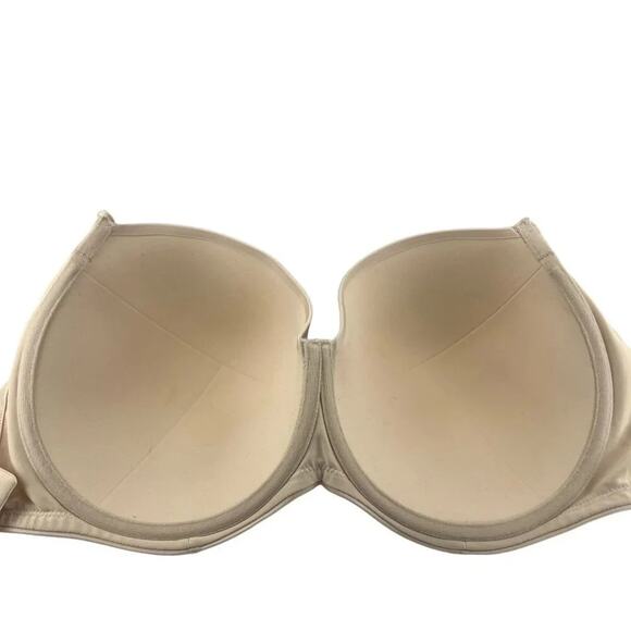 Soma Stunning Support Smooth Full Coverage Bra Beige Size 44DDD - Picture 2 of 5